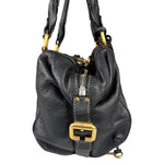 Chloe Black Leather Paddington Shoulder Bag