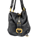 Chloe Black Leather Paddington Shoulder Bag