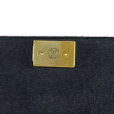 Louis Vuitton Black Leather/ Monogram Marignan 2Way Bag