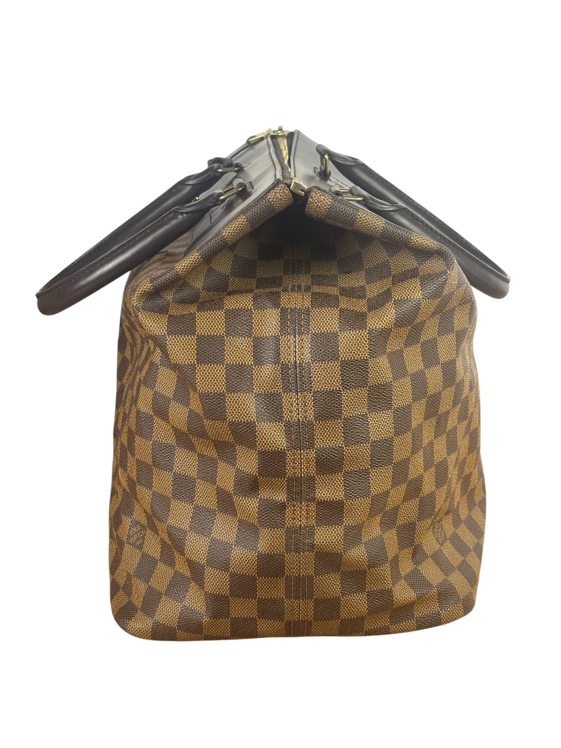Louis Vuitton Damier Ebene Greenwich Travel Handbag GM