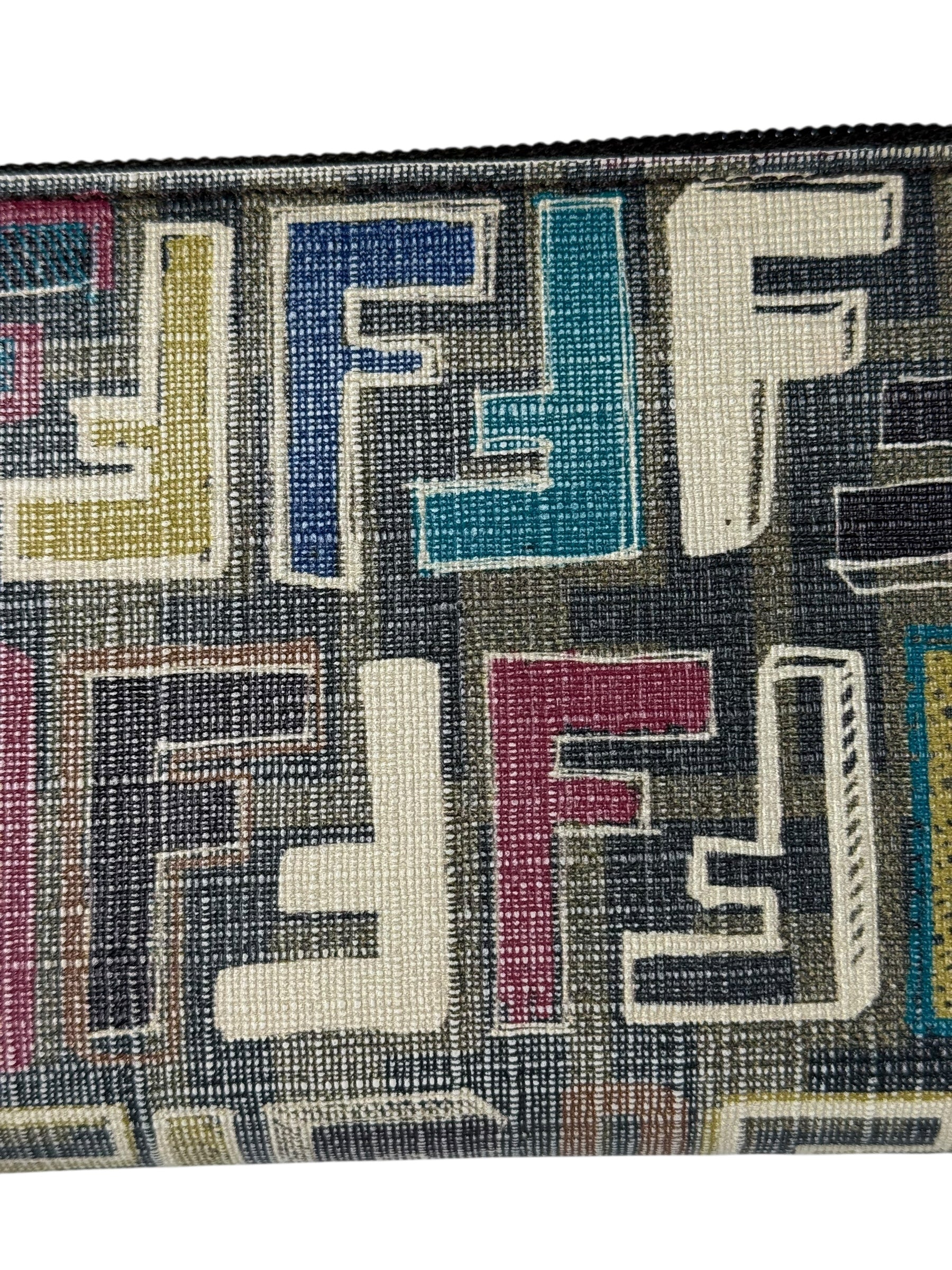 Fendi Zucca Spalmati FF Multicolor Long Wallet