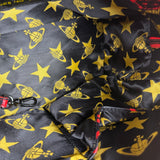 Vivienne Westwood Grafiti Plaid Boston Bag