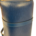 Louis Vuitton Blue Epi Soufflot Handbag