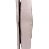 Chanel Light Lilac Calfskin Leather Quilted Flap Chain Bag