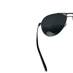 Versace Pilot 2164 Black-Silver Tone Sunglasses