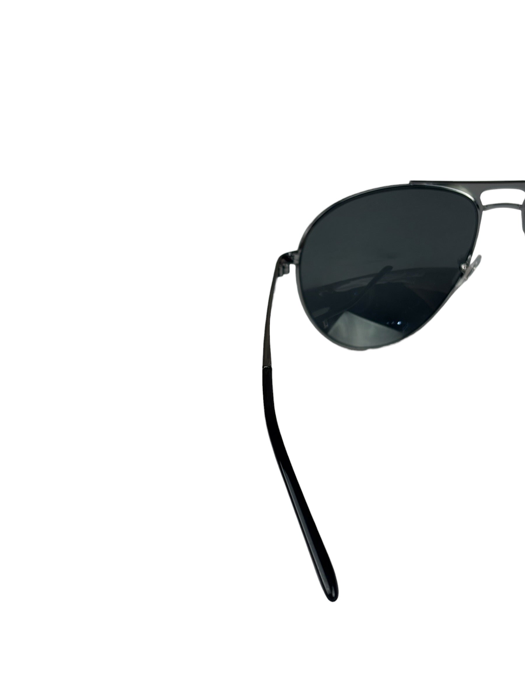 Versace Pilot 2164 Black-Silver Tone Sunglasses