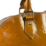 Louis Vuitton Vintage Monogram Vernis Alma MM Handbag Orange