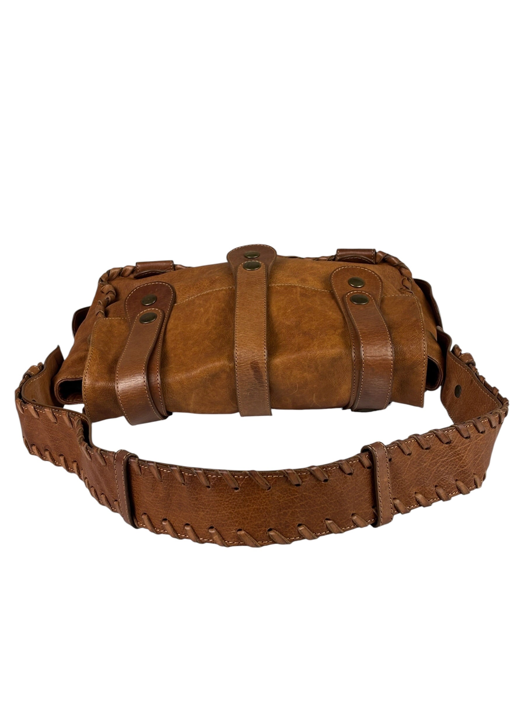 Chloe Brown Silverado Messenger Bag