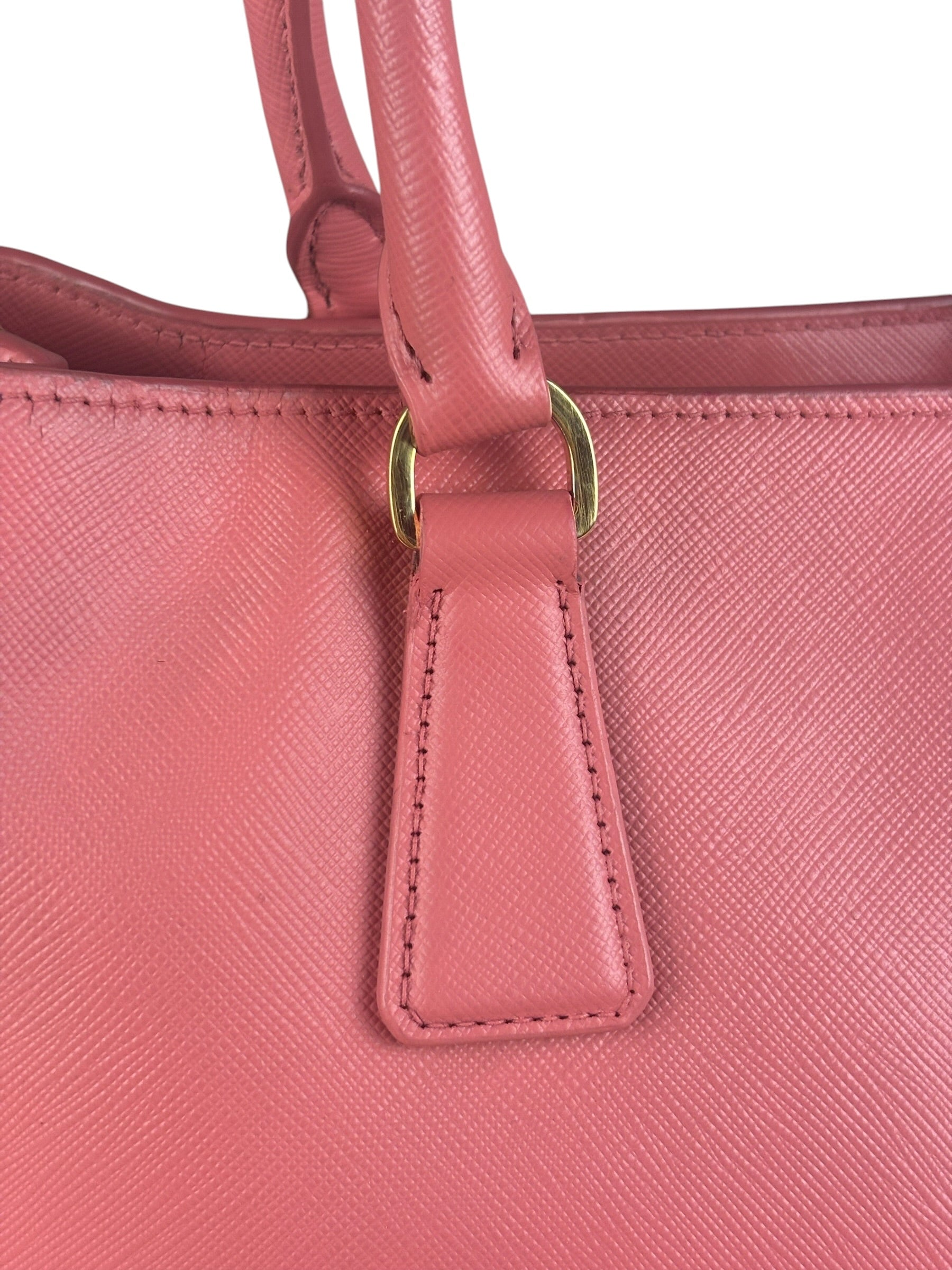 Prada Pink Galleria Saffiano Leather Tote