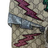 Gucci GG Embellished Patchwork Dionysus Chain Bag