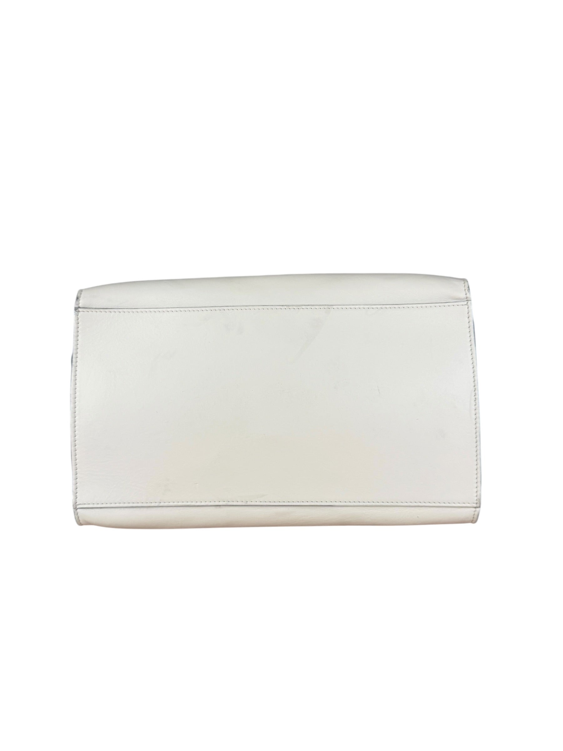 Celine Trapeze Leather 2Way Python Handle Handbag
