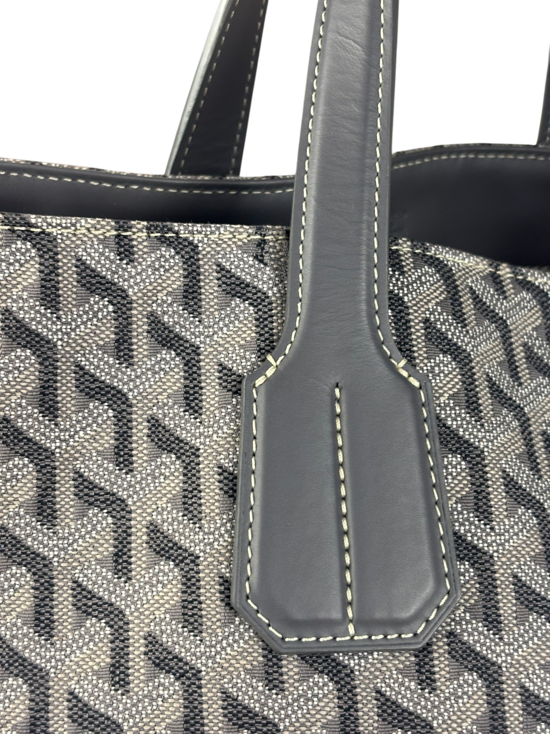 Goyard Grey Canvas Voltaire 2Way Tote