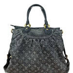 Louis Vuitton Black Denim Neo Cabby Bag