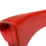 Balenciaga Red Leather Hourglass XS Rhinestones Two-Way Bag