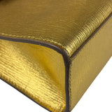 Christian Dior Gold/Metallic Leather Diorever Shoulder Bag