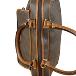 Bally Vintage Leather Coated Monogram Handbag