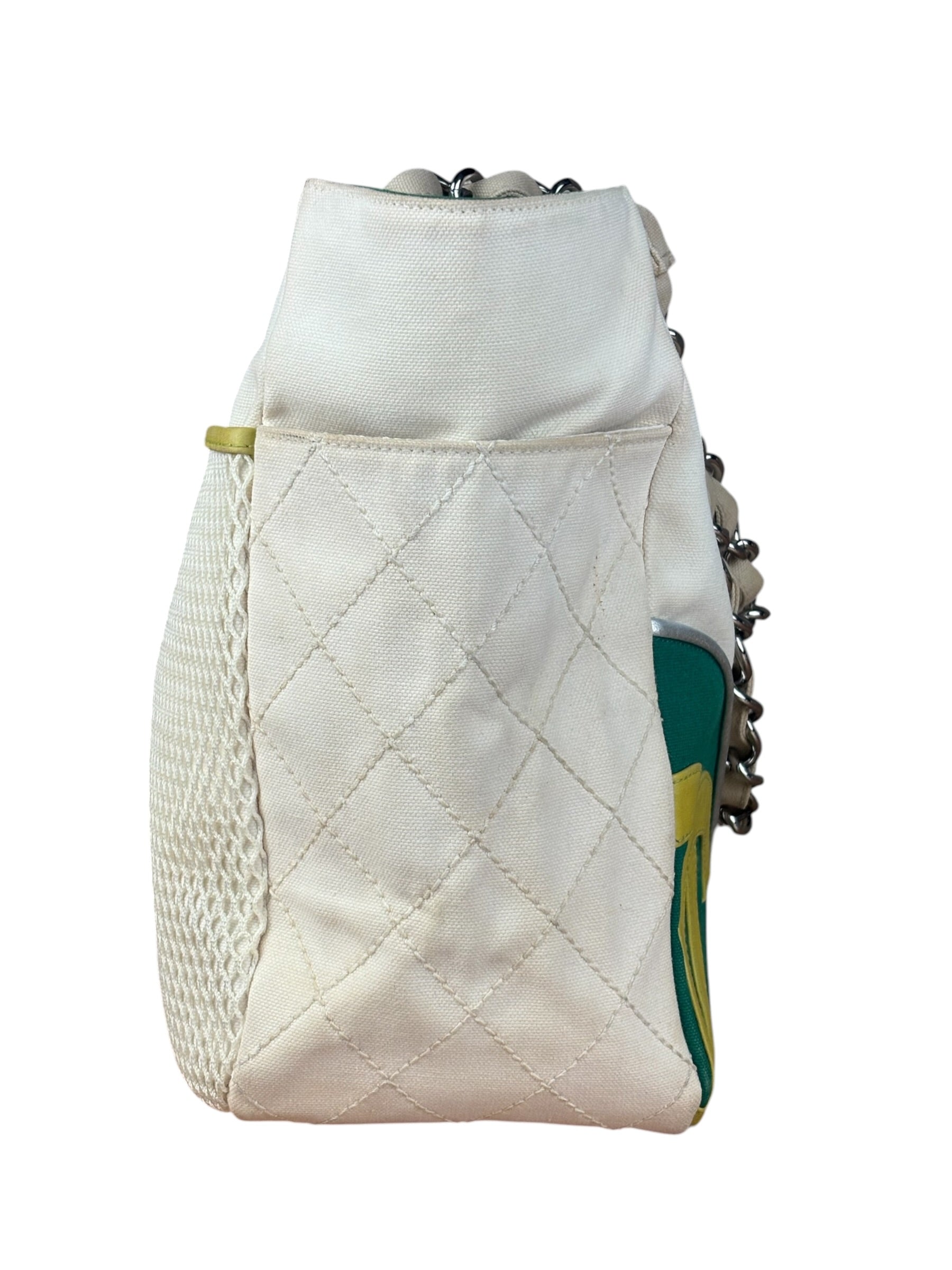 Chanel No.5 White Sport Canvas Tote 2003