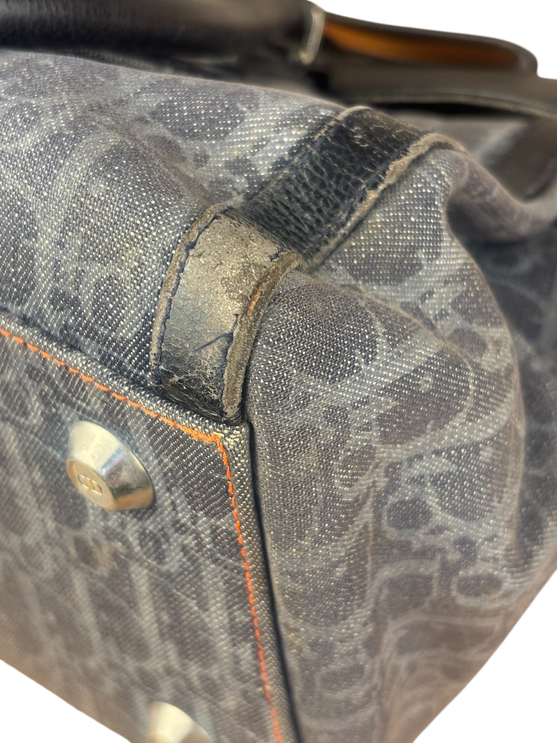 Christan Dior Vintage Diorissimo Flight Trotter Tote