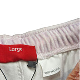 Supreme Geo Velour Shorts Pink