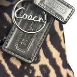 Coach Leopard Print Canvas Crossbody