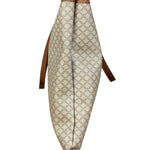 Celine Vintage Coated Canvas Macadam Shoulder Tote