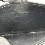 Yves Saint Laurent Black Leather Card Holder