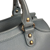 Balenciaga Light Blue Leather Neo Classic City Bag