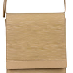 Louis Vuitton Vintage Yellow Epi Biarritz Shoulder Bag