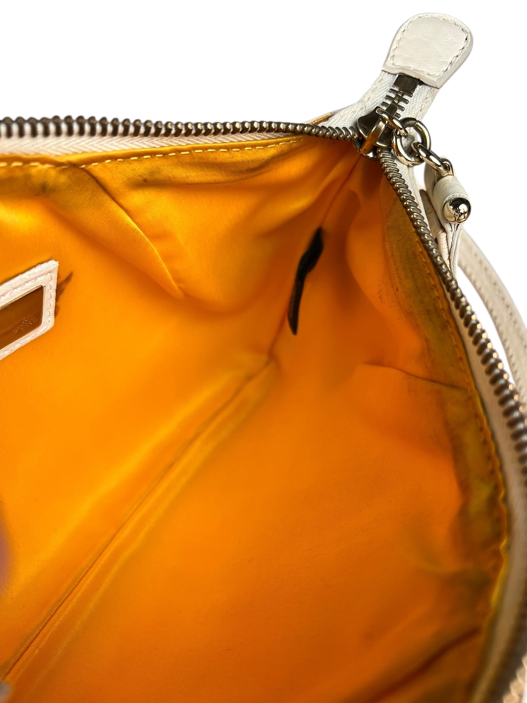 Fendi Sparkle Zucca Pochette Shoulder Bag