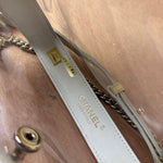 Chanel Yellow Clear PVC Classic Chain Flap Bag 2012