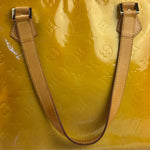 Louis Vuitton Yellow Vernis Houston Tote MM