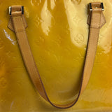 Louis Vuitton Yellow Vernis Houston Tote MM