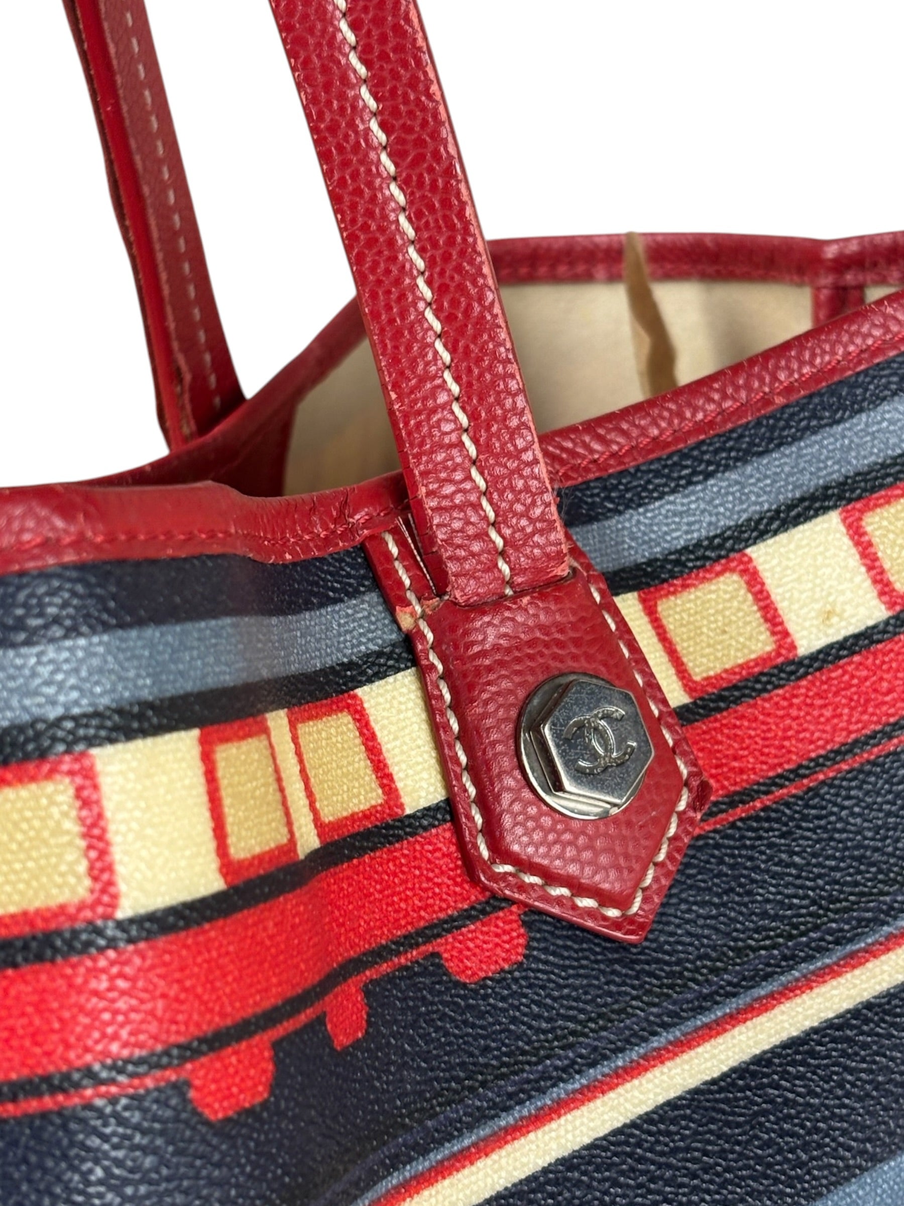 Chanel Vintage Central Station Le Train Tote/Shoulder Bag- 2007