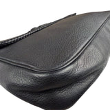 Gucci Black Leather Marrakech Evening Shoulder Bag