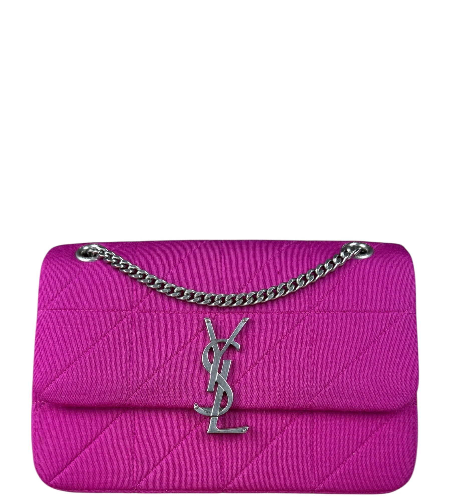 Yves Saint Laurent Pink Jersey Jamie Bag