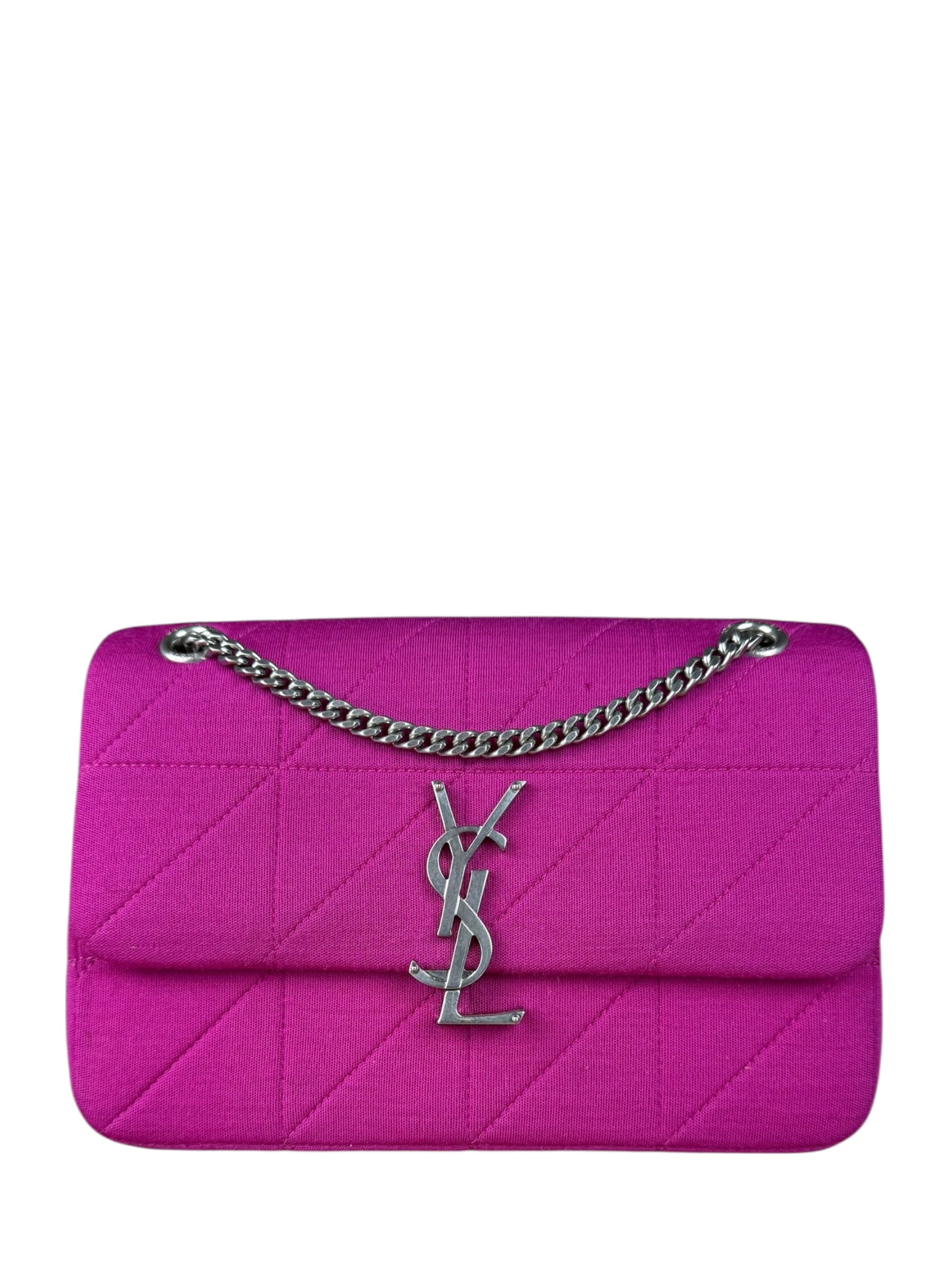 Yves Saint Laurent Pink Jersey Jamie Bag