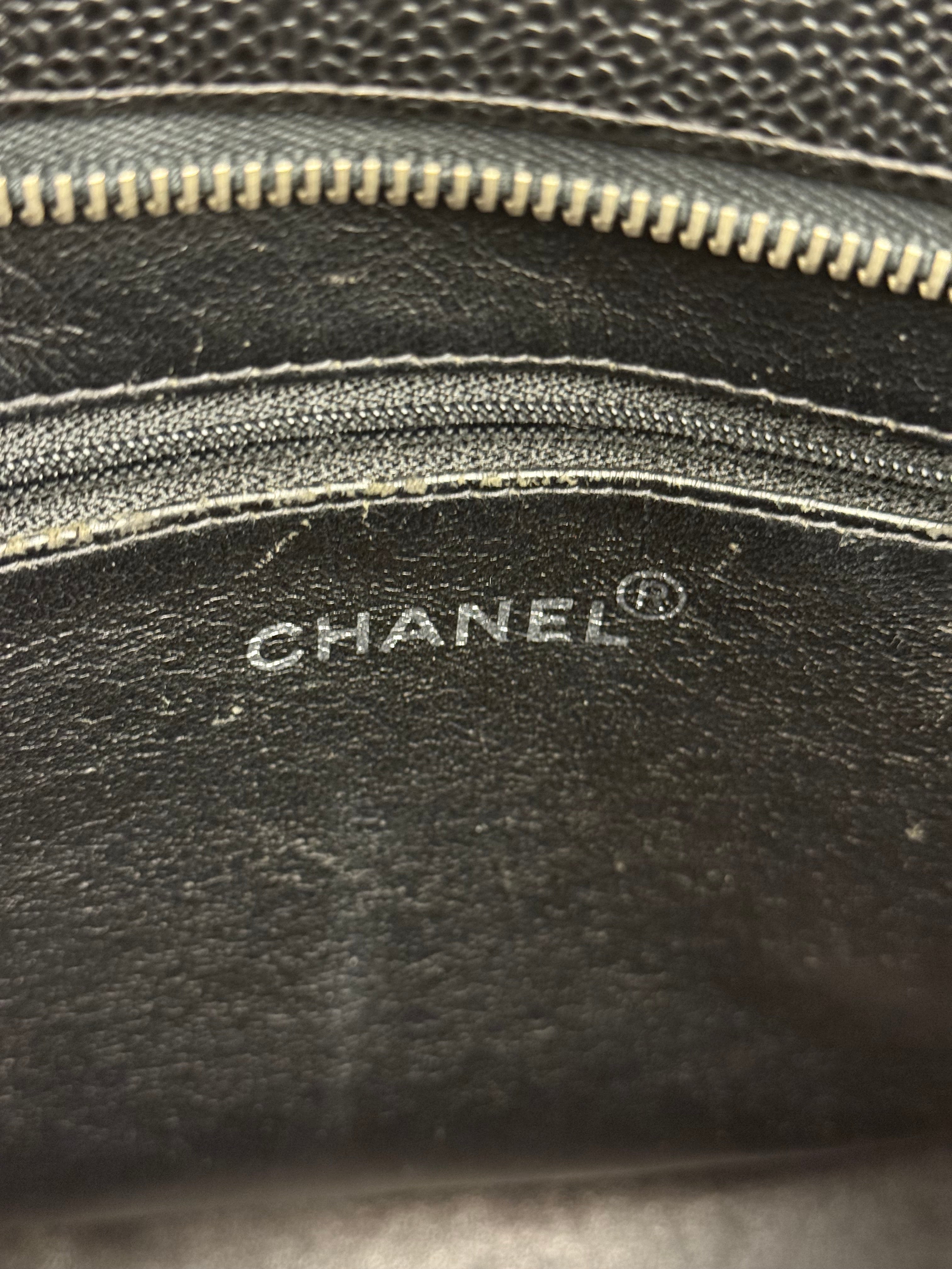 Chanel Caviar Medallion Tote 2002