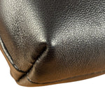 Fendi Black Leather Nano First Charm Shoulder Bag