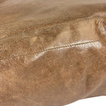 Balenciaga Brown Lambskin Day Moto Hobo Bag