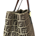 Fendi FF Canvas Top Handle Tote