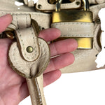 Chloe Vintage Mini Chloe Paddington Bag Beige
