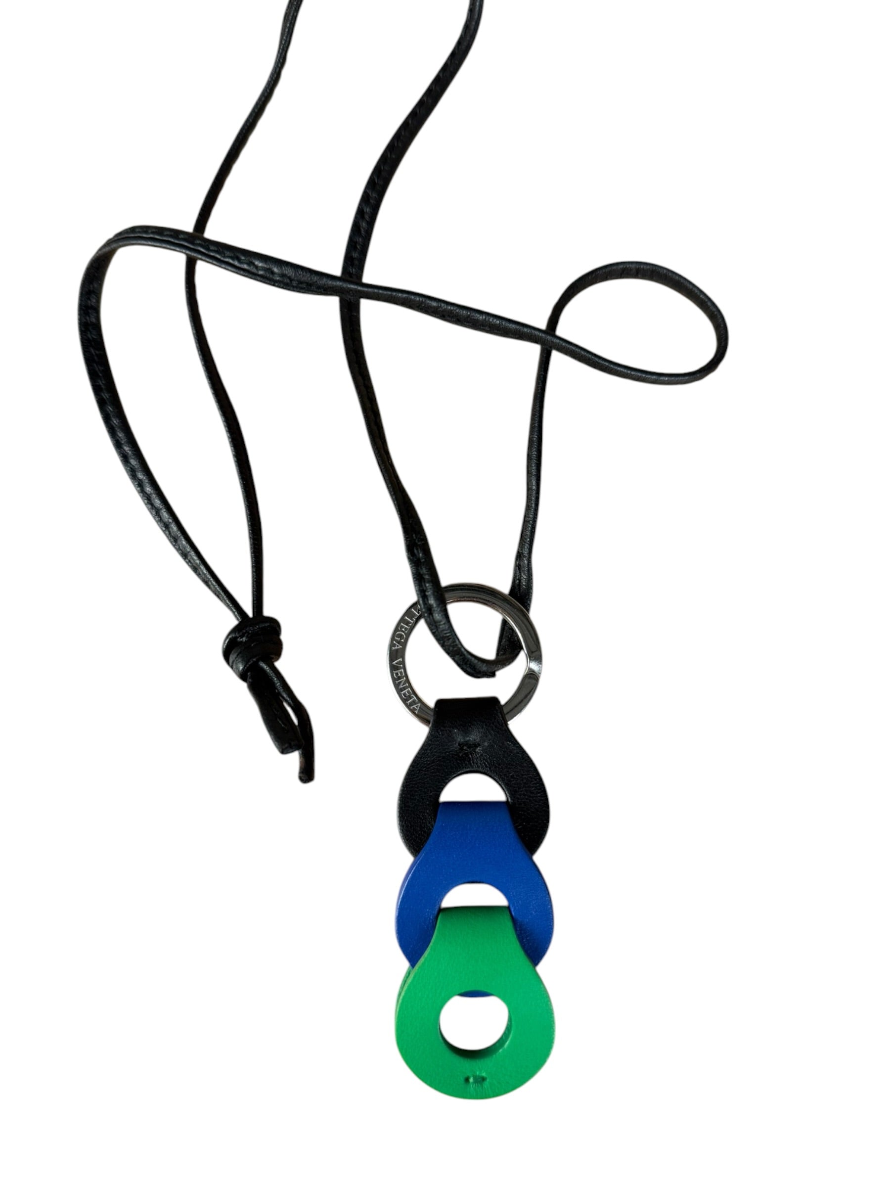 Bottega Veneta Leather Keyring Strap