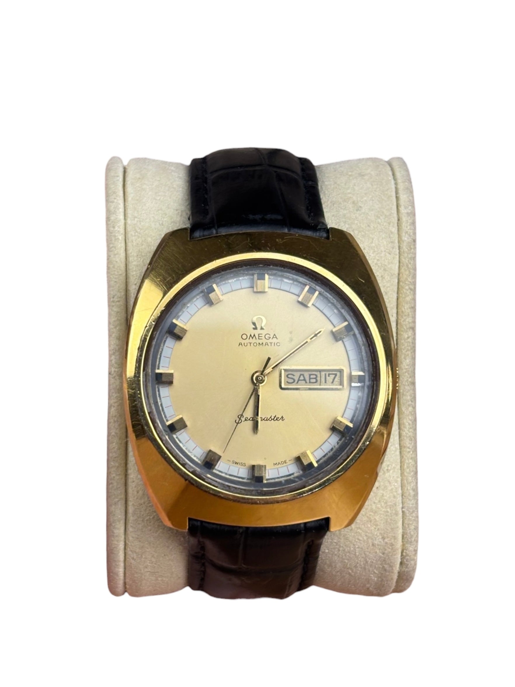 Omega Vintage Seamaster Day-Date Champagne Dial