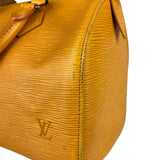 Louis Vuitton Yellow Epi Speedy 25
