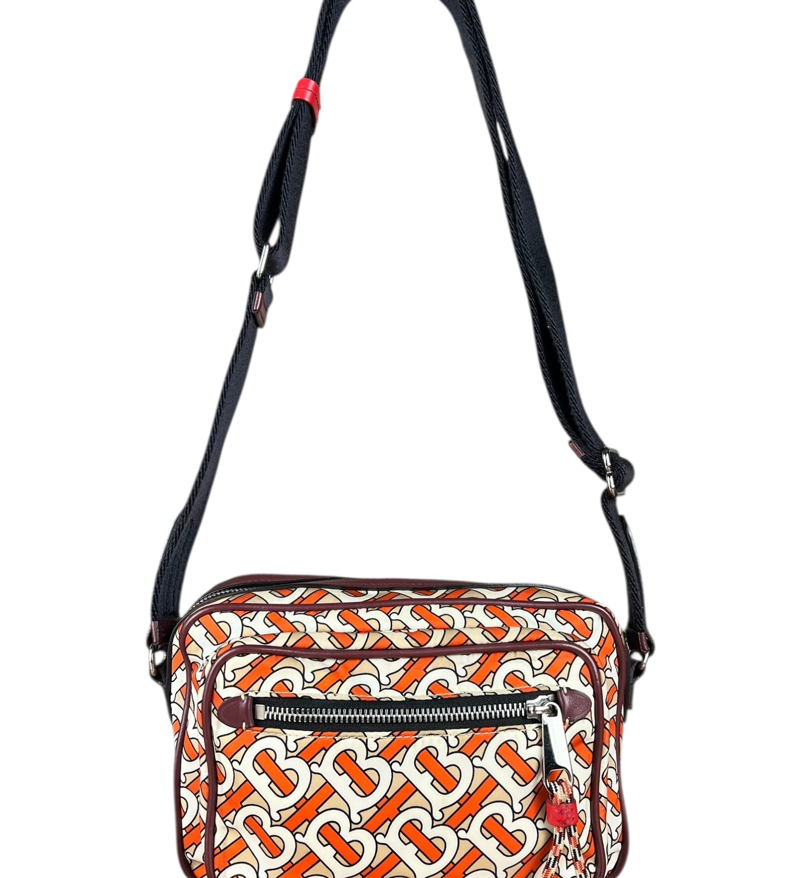 Burberry TB Monogram Nylon Crossbody Bag