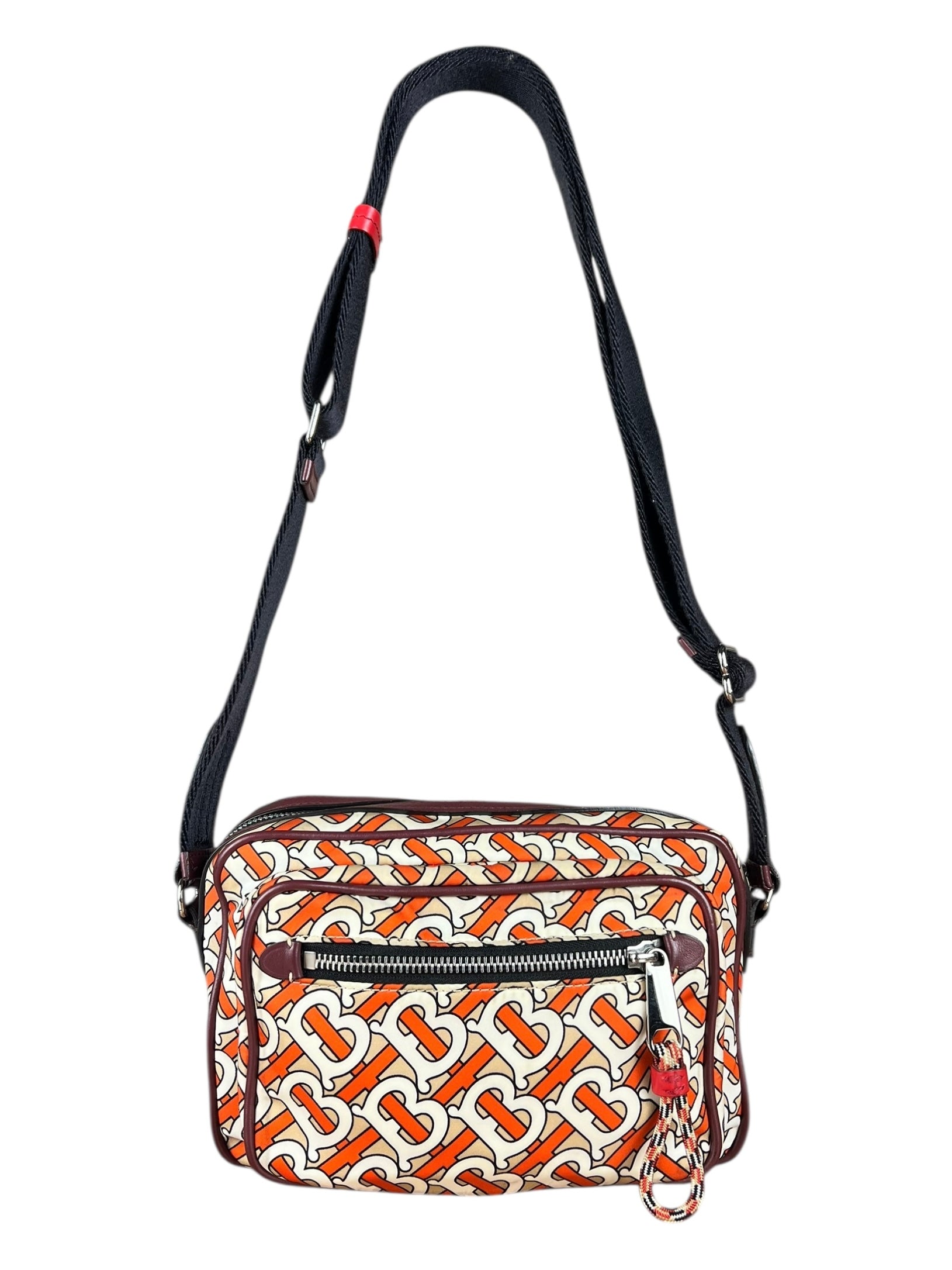 Burberry TB Monogram Nylon Crossbody Bag