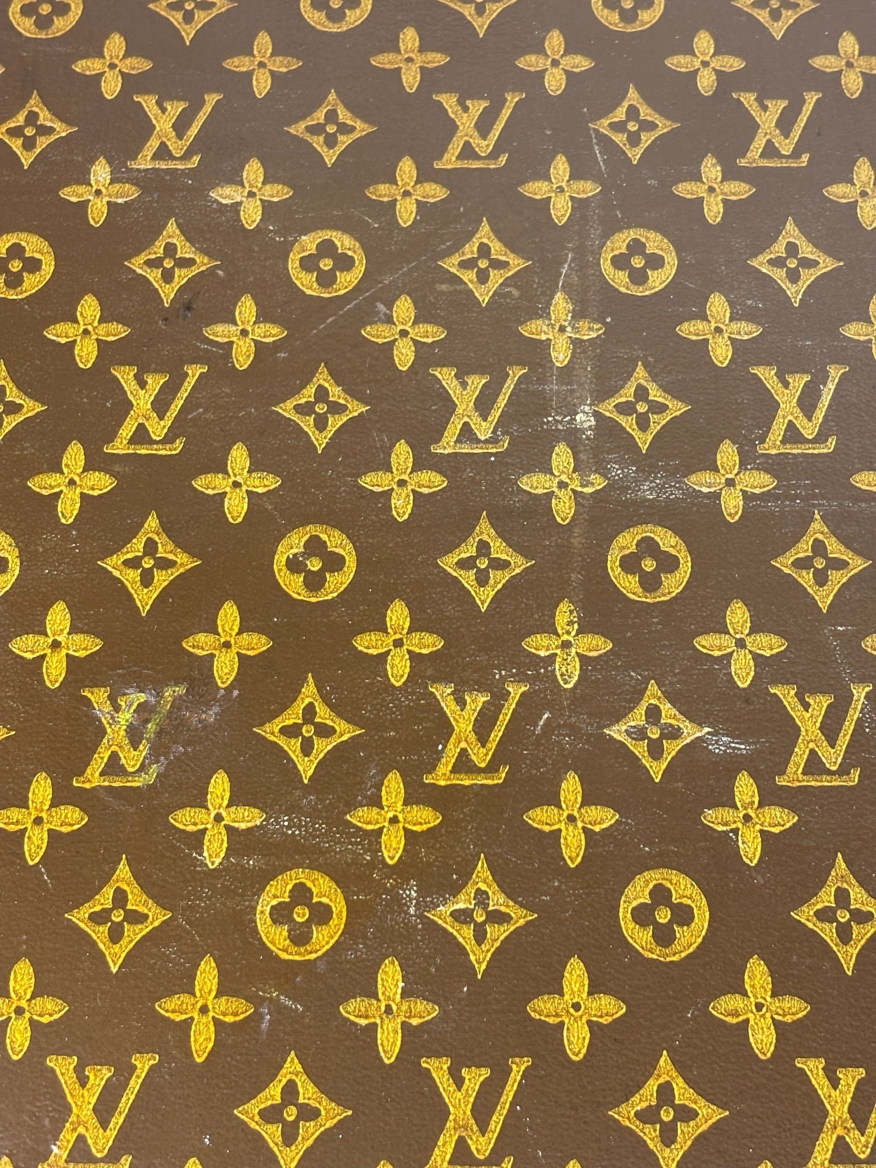 Louis Vuitton Vintage Monogram Hard Case Luggage Trunk