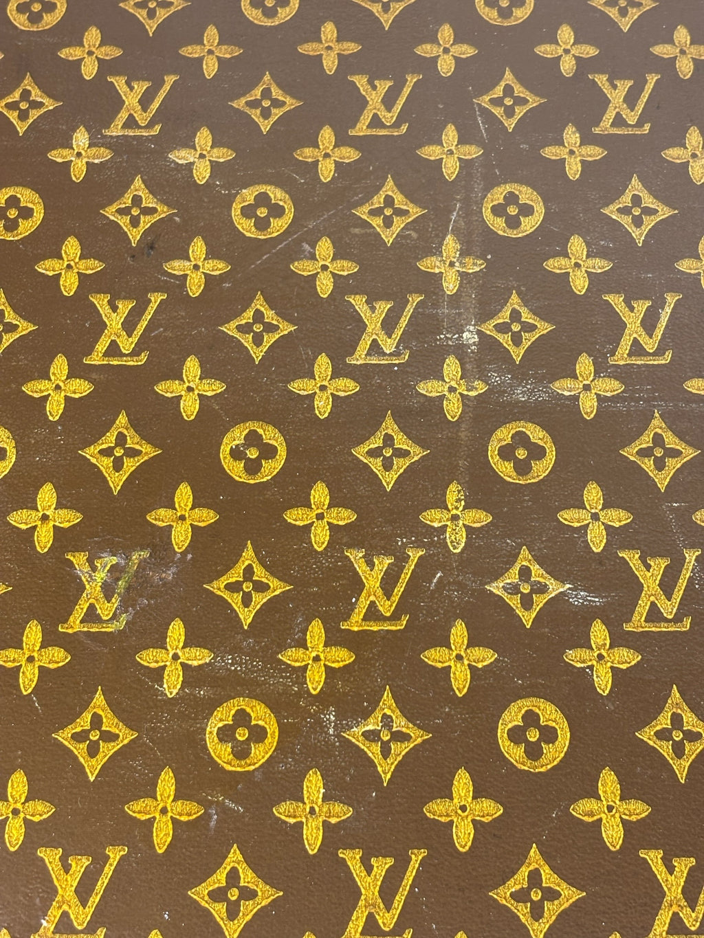Louis Vuitton Vintage Monogram Hard Case Luggage Trunk