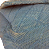 Chanel Medium Quilted Perforated Jersey Single Flap 2009