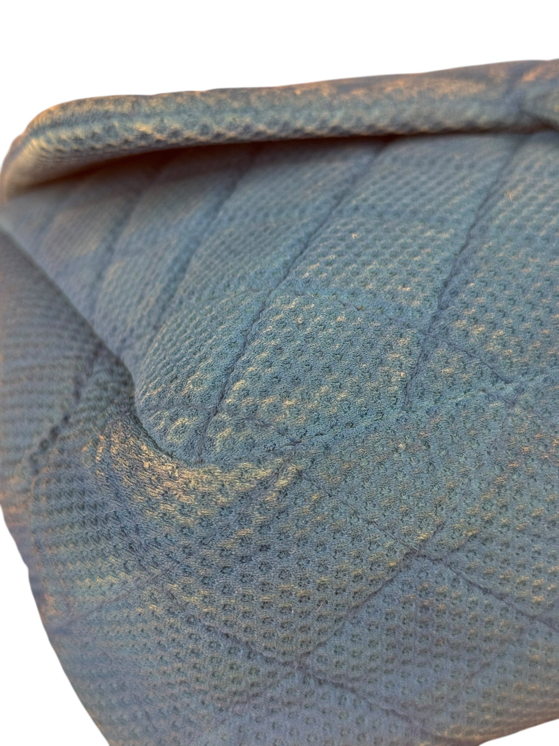 Chanel Medium Quilted Perforated Jersey Single Flap 2009